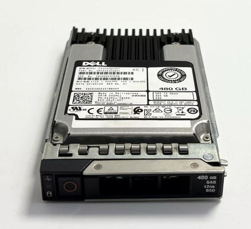 NEW Dell 480GB 2.5" SAS 12G PowerEdge 16G T560 R660 R760 R860 R960 Server SSD - Picture 2 of 4
