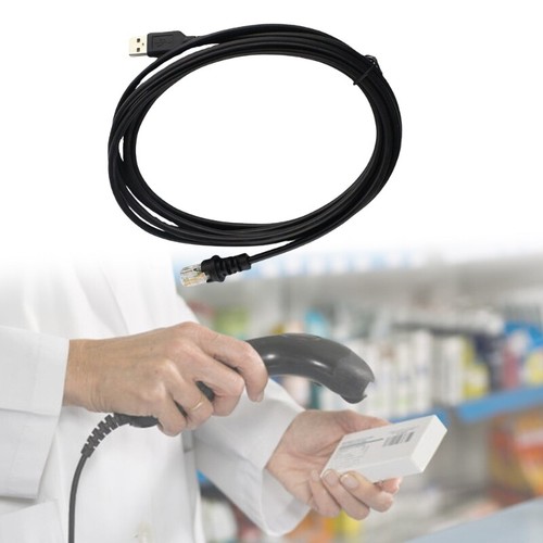 USB Scanner Connection Cable 2M For MS7120 MS9590 MS1690 MS5145 MS9540 - Afbeelding 3 van 8