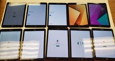 AS IS LOT OF 10 Samsung Galaxy Tab S3 32GB SM-T827 Wi-Fi Cellular Verizon 9.7in