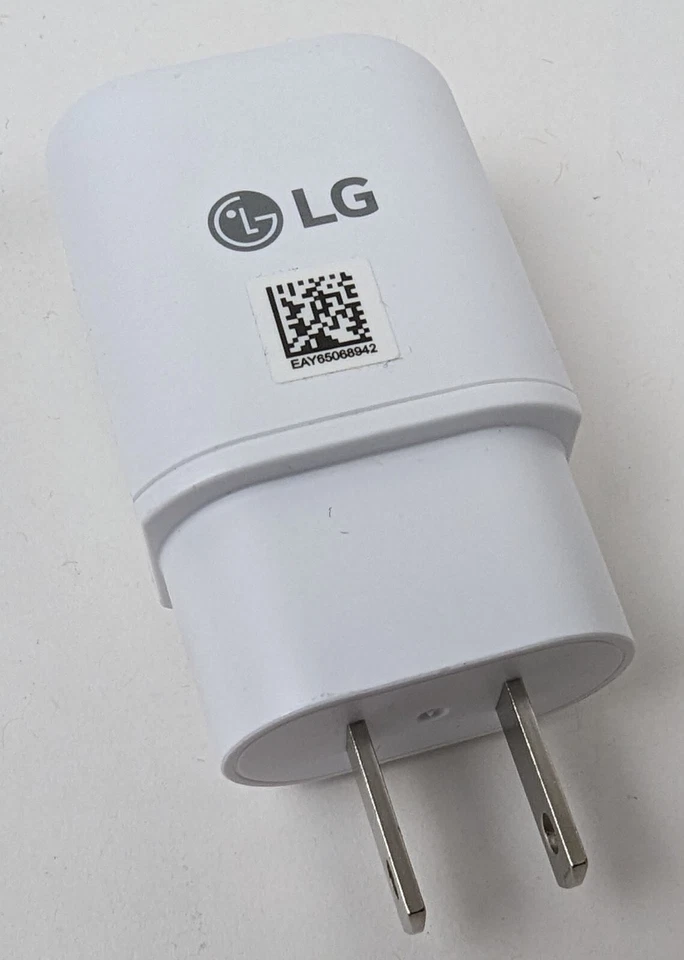 2 LG USB-A 充电器单壁式 1 端口旅行适配器 5V/2A MCS-V02WA/R/H 全新 — 第 4/4 张图片