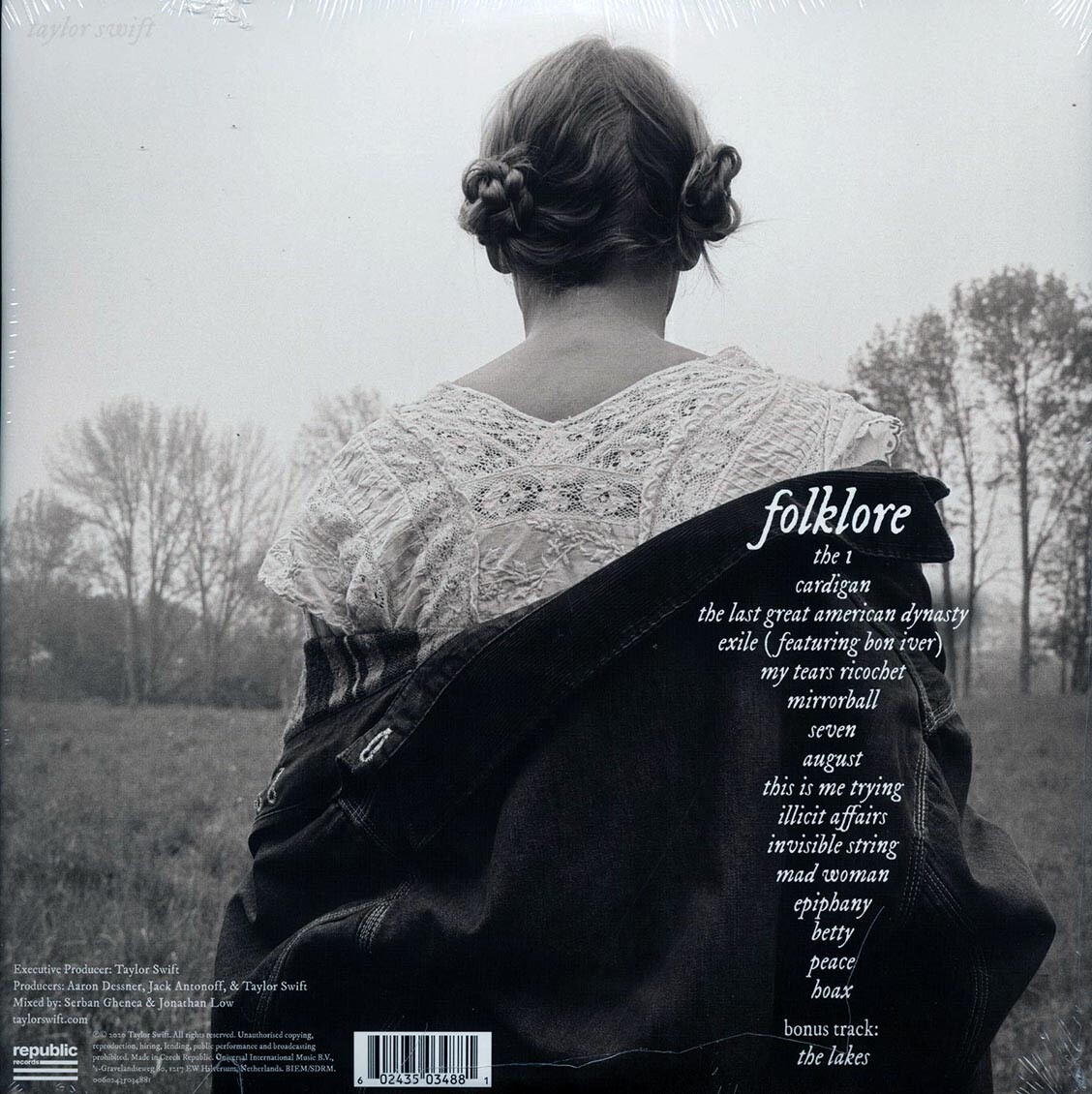 VINYL Taylor Swift - Folklore 602435034881| eBay