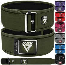 Weight Lifting Belt by RDX, Weight Training Powerlifting Belt, Fitness Gym Belt