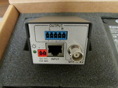 Récepteur Paire Torsadée Universelle Extron 60-1048-01 - Boîte Ouverte