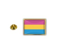 Alfileres Bandera Nacional Insignia Metal Solapa Botón Chaleco Pansexual Arco Iris Orgullo