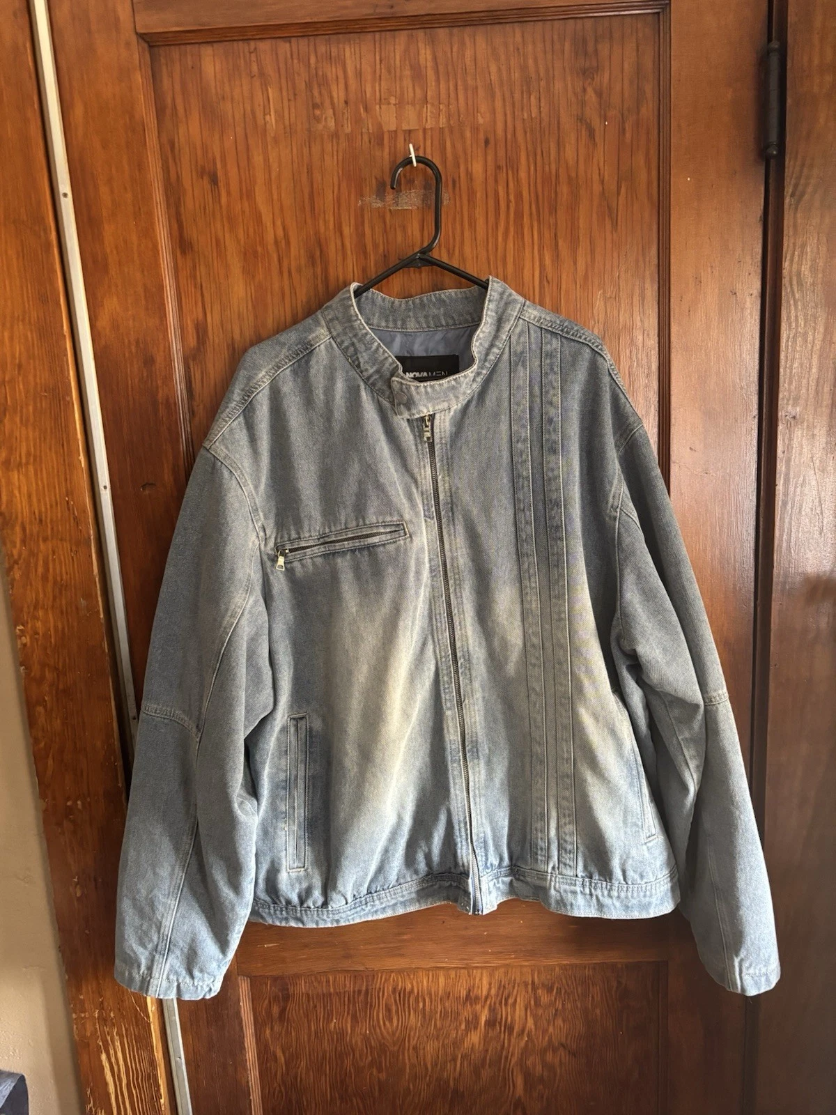 Fashion Nova Men’s 3xl Xxxl Denim Moto Style Jacket BNWOT Never Worn
Opens in a new window or tab