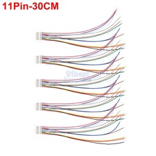 5pcs JST MX 1.25mm 11Pin Connector Plug Socket Female Male PCB 300mm 30cm Cable