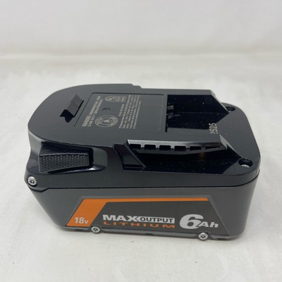 #ad RIDGID 18V 6.0Ah Max Output Li Ion Battery R840060 Black Orange $76.49