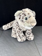 Wild Republic Cuddlekins Snow Leopard 12" Realistic Plush Stuffed Animal Toy 202