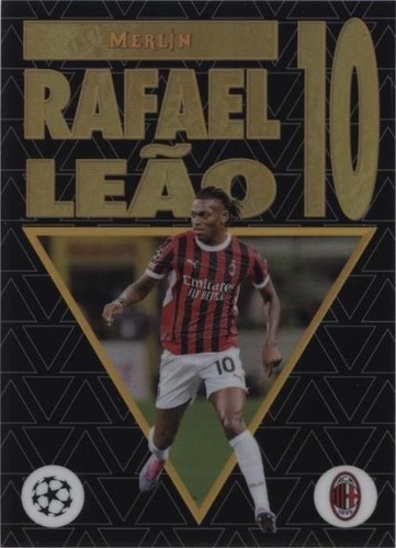 2024-25 Topps Merlin - Rafael Leao - #/25 Orange - AC Milan
