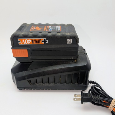 #ad #ad LawnMaster 40V LI ON Battery and Charger Tested And Works $69.99