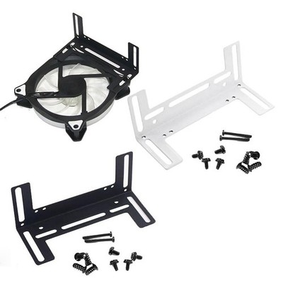 Lüfterhalterung Halter für PC Gehäuse mit Schrauben passend für 8Cm 9Cm 12Cm