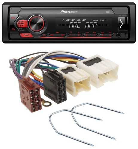 Pioneer DAB 1DIN MP3 AUX USB Autoradio für Nissan Pathfinder 96-03 Quest 93-02 S - Bild 1 von 6