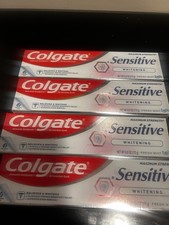 Colgate Sensitive Max Strength Whitening Complete Protection Toothpaste 6oz-4pk