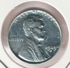 1943 WWII Lincoln Wheat Steel Penny US Uncirculated Cent War Collection Coin #81