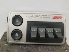 11 Ford F150 Raptor Floor Console Svt Switch Panel Only Silver 11 Ford F150 Raptor Floor Console Svt Switch Panel Only Silver