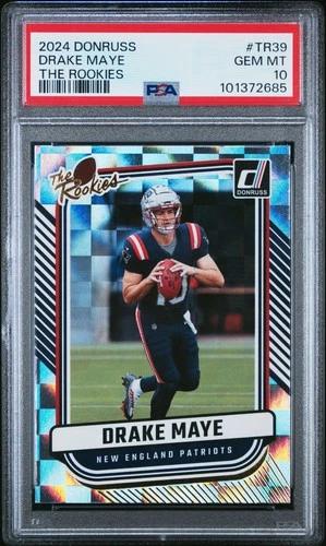 2024 PANINI DONRUSS THE ROOKIES #TR39 DRAKE MAYE PSA 10