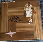Tracy McGrady Autographed Houston Rockets Court Floor Tile