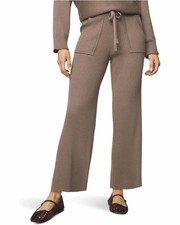 Splendid Womens Brown Wide Leg Ribbed Pant Size Medium NEW Lounge Casual