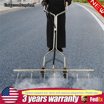#ad 39quot; 7 Hole Water Broom For Hot and Cold Water Pressure Washer 100x160cm 39*63in $181.70