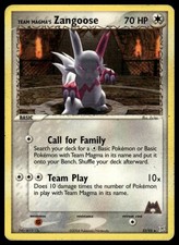 Zangoose 23/95 2004 Pokemon Team Magma vs. Team Aqua Set TCG