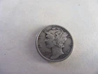 1919-P Mercury Dime VF Condition- [ACTUAL COIN] 90% Silver ~FREE SHIP~