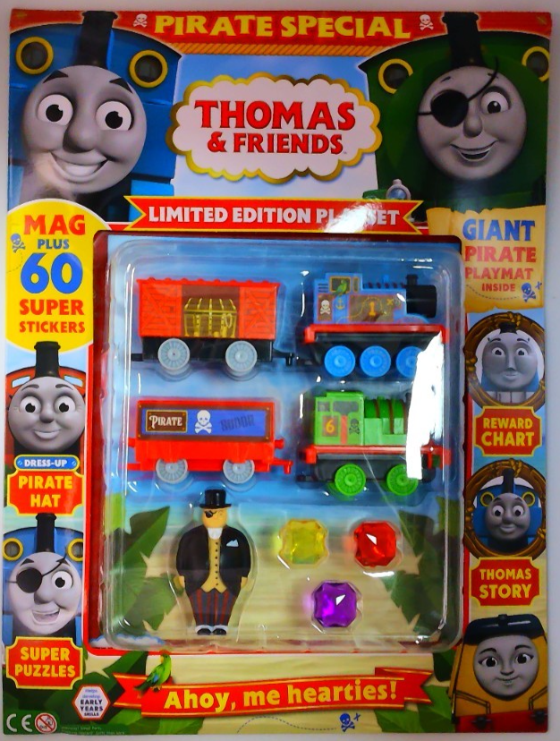 Thomas & Friends magazine #862 2026 Pirate Special Read, Colour + Ltd Ed Playset