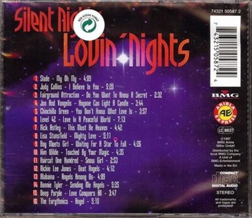 V/A Silent Nights / Lovin' Nights - CD, Bonnie Tyler, Lisa Stansfield, Level 42, - Bild 2 von 2