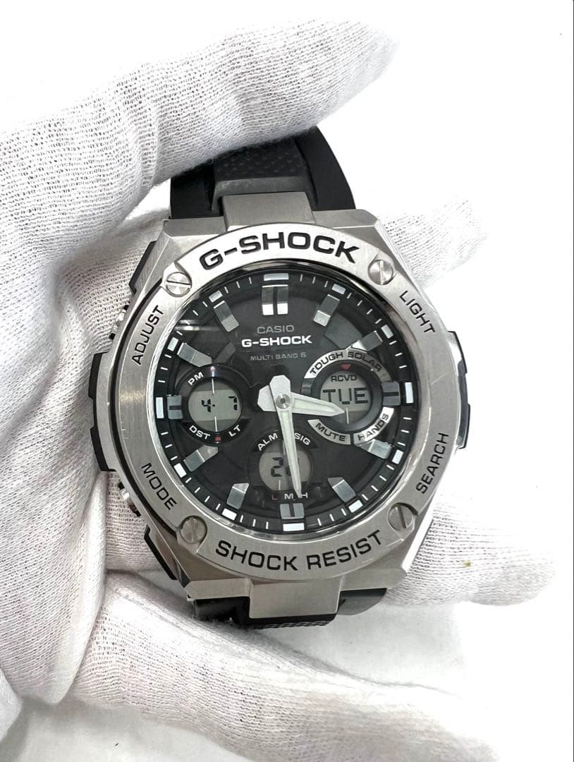 G-SHOCK ソーラー電波時計 5444/5524 ブラック G-SHOCK 5444/5524＊JA ブラック/ブルー 【公式通販】