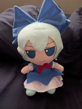TouHou Project Fumo Fumo Cirno 20cm Plush Doll Stuffed Toy Gift Anime Plushie