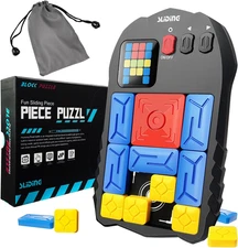 Super Slide Puzzle Game with 500+ Levels - Electronic Brain Teaser Toy for All A