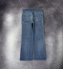 Vintage 1980 Levi  s 517 Orange Tab Rare Blue Bootcut Denim Jeans 32