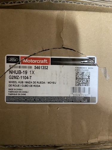 Motorcraft (G2MZ-11104-T) Wheel Bearing And Hub Assembly (NHUB-19) NEW! - Picture 2 of 6