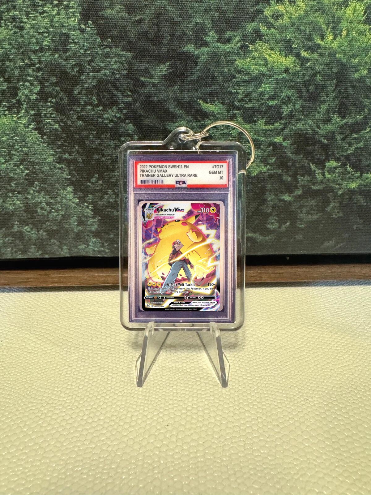 2022 Pokemon Pikachu VMAX Lost Origin TG Small Gift Keychain #TG17 🔥