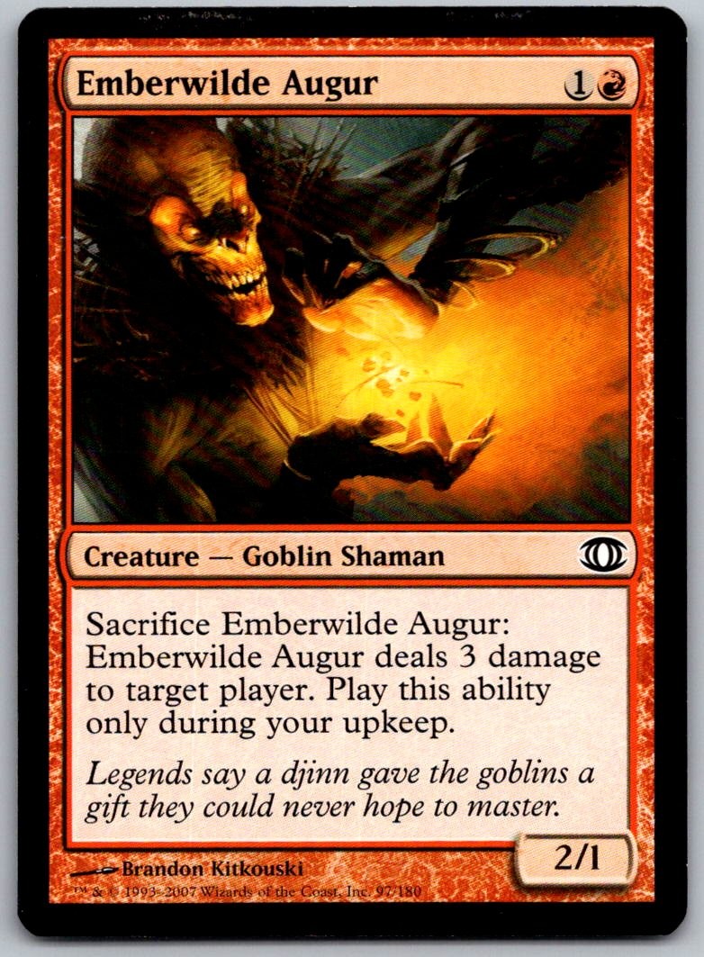 Emberwilde Augur 97 Common Future Sight Magic: The Gathering Near Mint