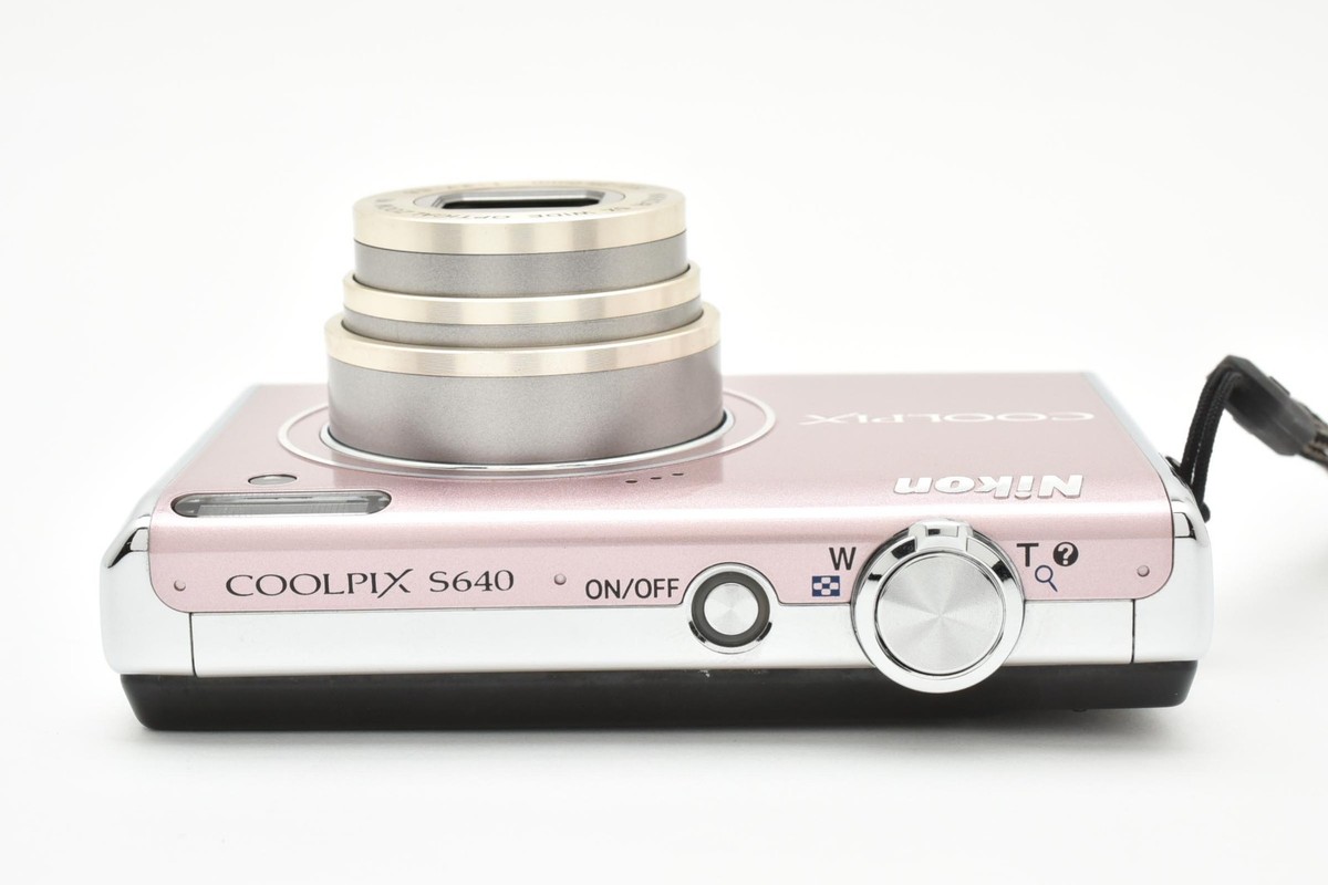 Near Mint] Nikon COOLPIX S640 Precious pink 12.3MP Digital
