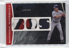 2008 SPx Winning Materials Team Dual Patch 21/25 JD Drew #WM-JD Dual Patch 0o9