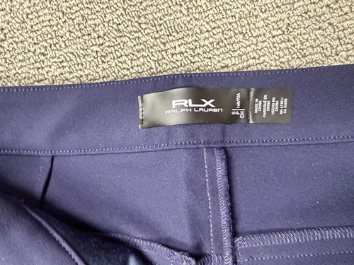 RLX Ralph Lauren Pantalone Donna Trapuntato Ibrido Isolato Navy - Taglia S NUOVO - Foto 2 di 5