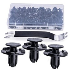 51pcs Fender Liner Cowl Grille Bumper Under Cover Clip Push-Type Retainer