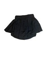 Abercrombie Kids Girls Black Skirt W/liner 7/8 Athletic