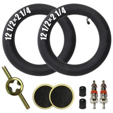 12 1/2 x 2 1/4 Inner Tubes 12.5 x 2.25 2 Pack fit for Pocket Bikes, Mini Bi...
