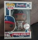 Funko Pop! MLB Ronald Acuña Jr. Atlanta Braves #26 Vinyl Figure