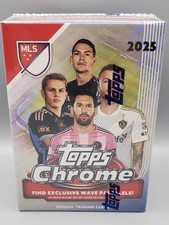 2025 Topps Chrome MLS Soccer Blaster Box-New/Factory Sealed