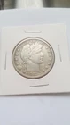 1912 S Barber Silver Half Dollar. AU!