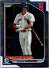 2024 ROMAN ANTHONY BOWMAN CHROME MLB BCP-22 PROSPECT ROOKIE RC CARD RED SOX USA