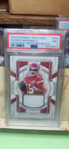 2024 Panini National Treasures Patrick Mahomes II Patch /49 Franchise Treasures 