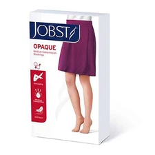 JOBST Opaque Knee‑High Compression Stockings #115214 15‑20 mmHg Large Natural