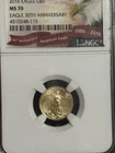 American Eagle Gold Bullion Coin 1/10oz NGC
