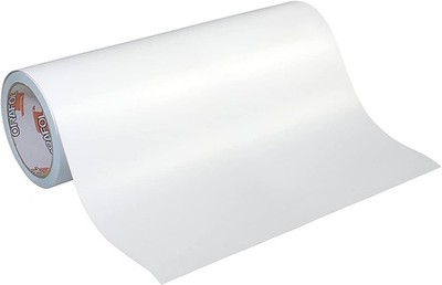 12'' x 10 ft Roll of Matte Oracal 631 white Repositionable White 