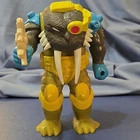 Vintage Hasbro Transformers Skullcruncher Walrus Action Figure w/ Gun 1989
