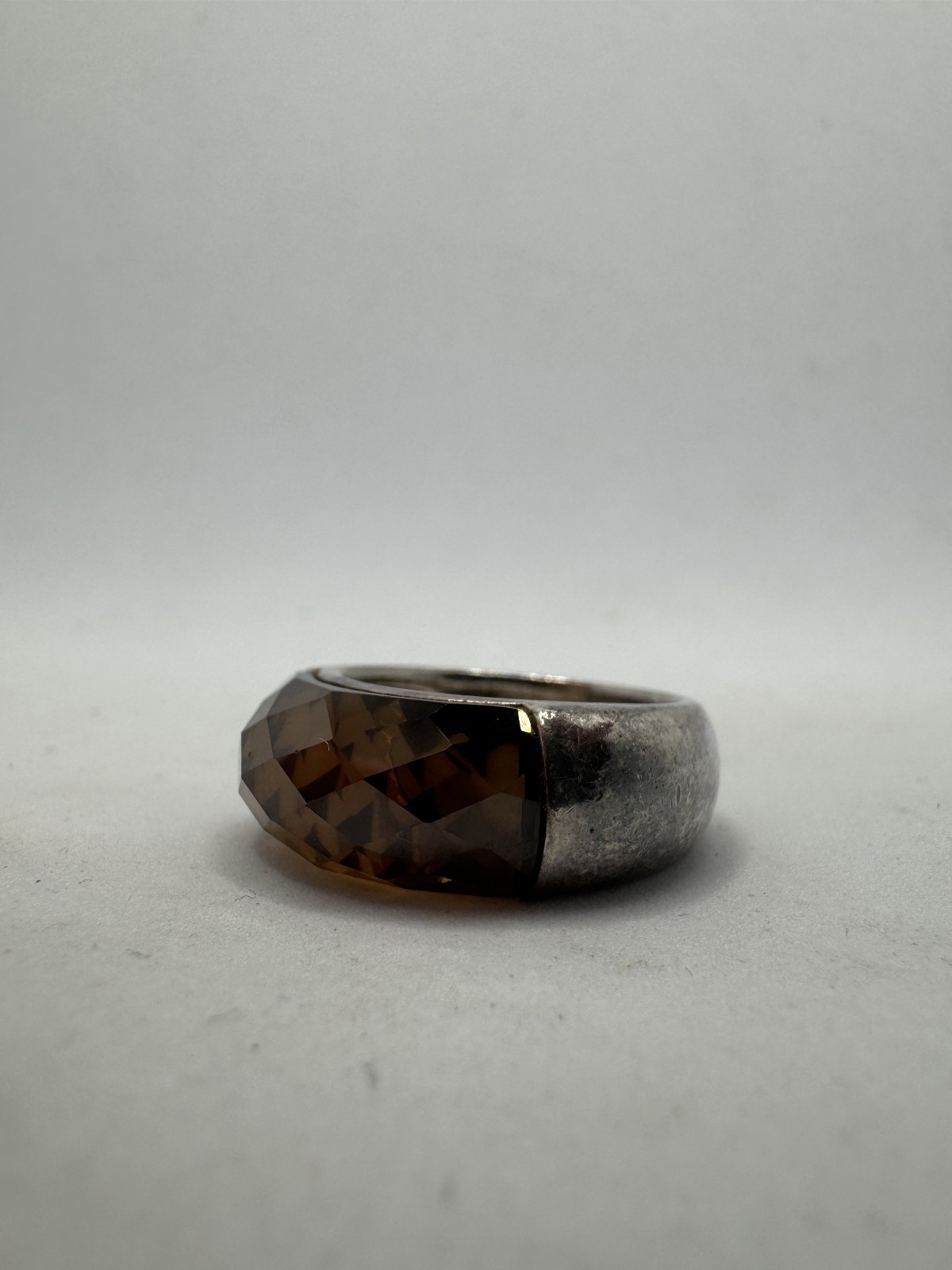 ::925 SILVER RING SOLID °SIZE 56° ELEGANT DESIGN … - image 2